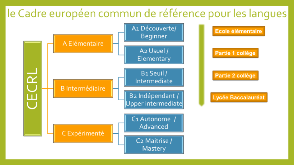 cadre européen commun de référence de toutes les langues